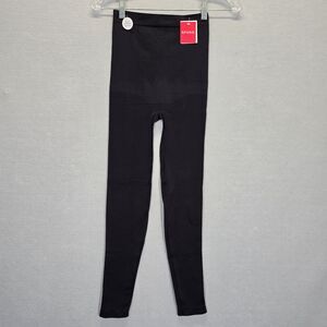Spanx High Waisted Lamn Leggings Very Black Size XS
